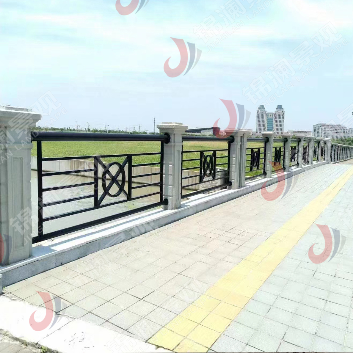 铸造石栏杆,铸造石挂板,晶铸石挂板,晶铸石栏杆,铸造石树池坐凳,泰科石树池,晶铸石,精铸石,泰科石,铸造石桥梁装饰