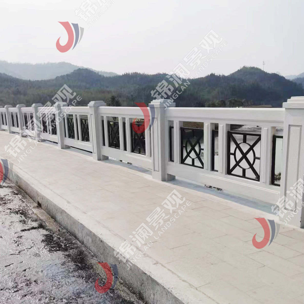 铸造石栏杆,铸造石挂板,晶铸石挂板,晶铸石栏杆,铸造石树池坐凳,泰科石树池,晶铸石,精铸石,泰科石,铸造石桥梁装饰