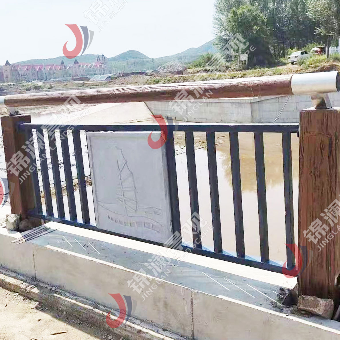 铸造石栏杆,铸造石挂板,晶铸石挂板,晶铸石栏杆,铸造石树池坐凳,泰科石树池,晶铸石,精铸石,泰科石,铸造石桥梁装饰