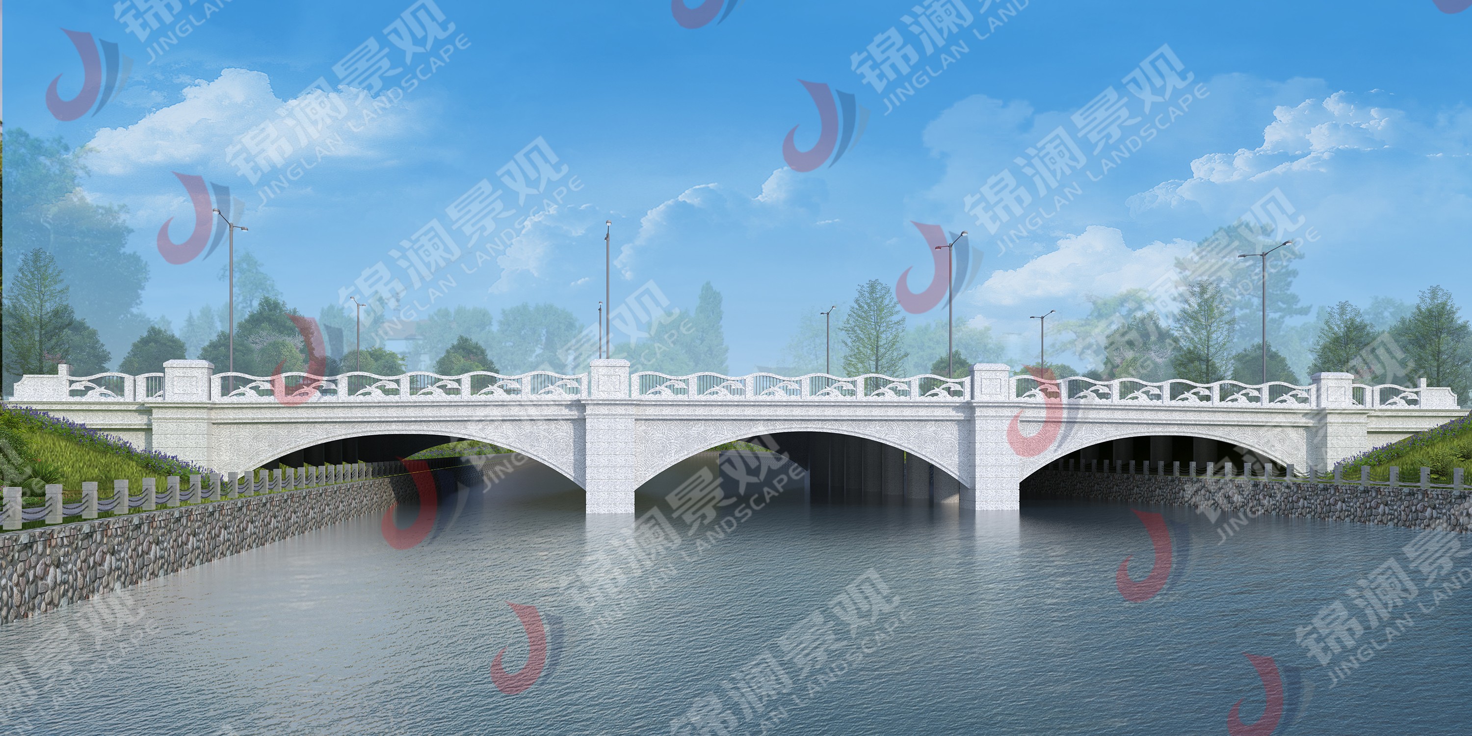 铸造石栏杆,铸造石挂板,晶铸石挂板,晶铸石栏杆,铸造石树池坐凳,泰科石树池,晶铸石,精铸石,泰科石,铸造石桥梁装饰