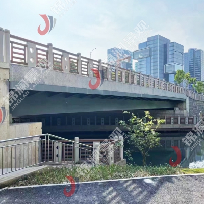 宁波铸造石木桥梁防护栏