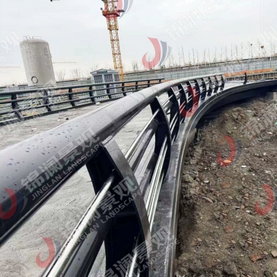 桥梁不锈钢景观防撞护栏