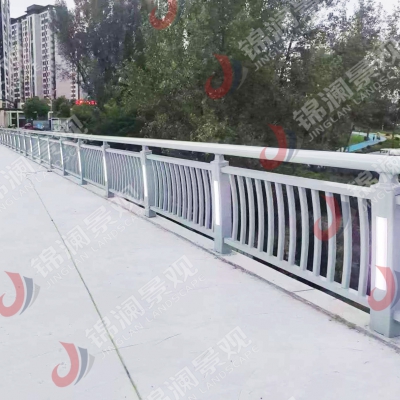 桥梁铝合金亮化栏杆