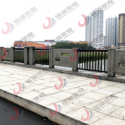 铸造石复合栏杆