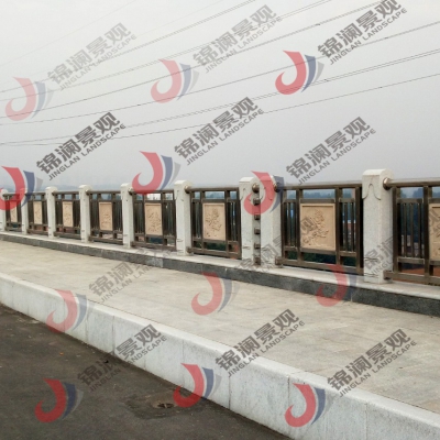 铸造石复合桥梁栏杆