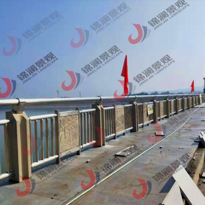 铸造石不锈钢复合景观栏杆