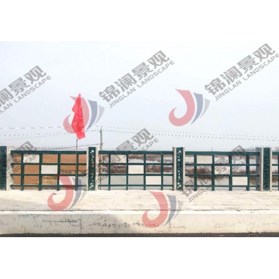 水泥护栏用什么装饰才能变成仿木纹效果