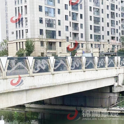 安徽合肥铸造石桥梁景观亮化栏杆