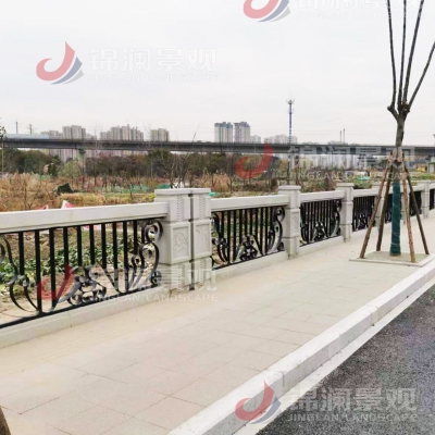 南通铸造石铁艺桥梁艺术栏杆
