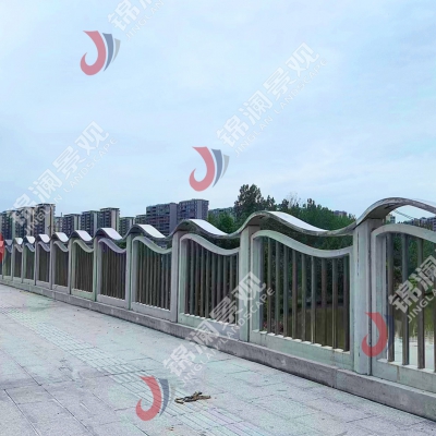 浙江绍兴铸造石金属复合人行道栏杆