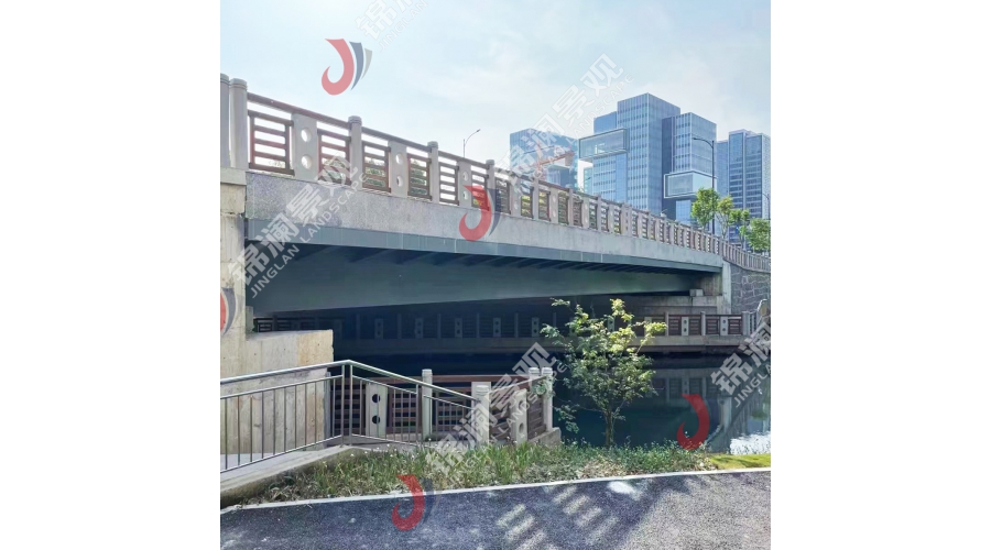 宁波铸造石木桥梁防护栏