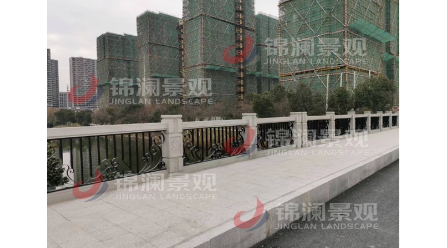 铸造石复合河道栏杆