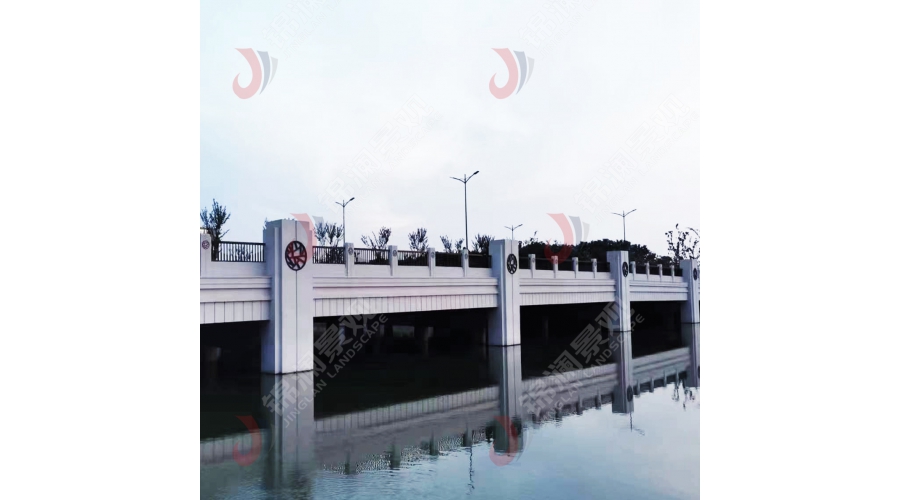 江苏南通铸造石栏杆 桥梁精铸石挂板