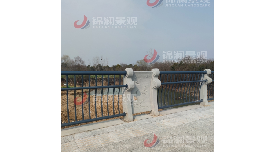绍兴精铸石复合栏杆桥梁景观