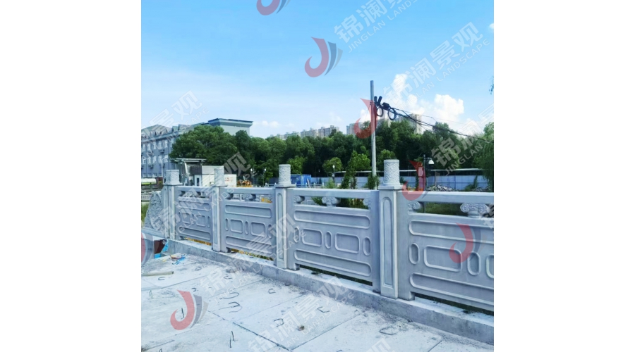 铸造石仿石材桥梁景观栏杆