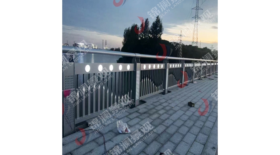 铝合金桥梁人行道栏杆景观亮化